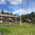 Bild på utsidan av Haverö Hembygdsgård.