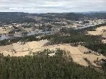 Utsikten över Rankleven i Erikslund.