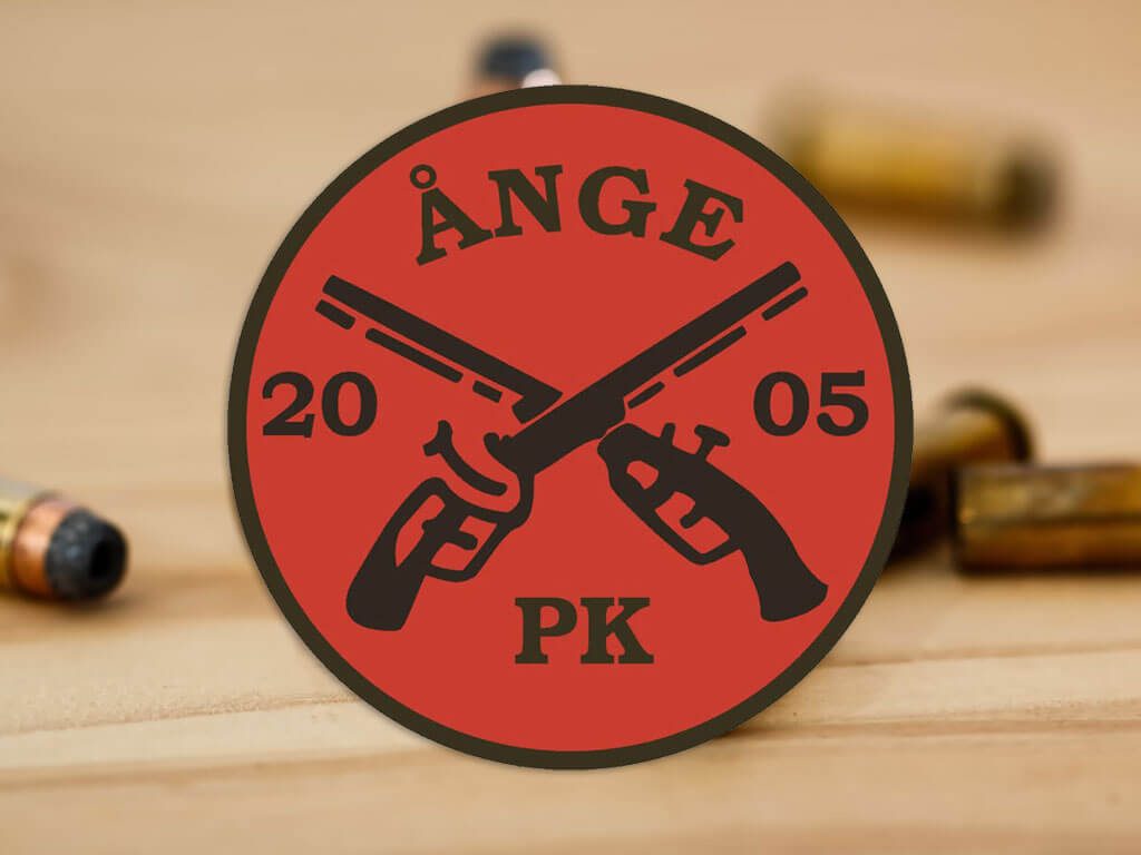 Logotypen till Ånge Pistolskytte i Ånge.