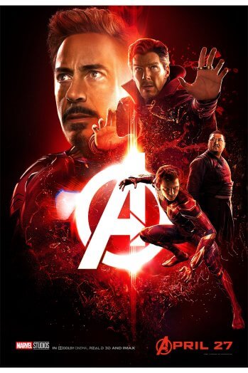 Se filmen Avengers Infinity War på Ånge Folkets Hus bio.