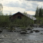 Utsidan av Fiskehuset i Alby även kallad Ålhuset.
