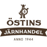 Logotypen för Östins Järnhandel i Fränsta.