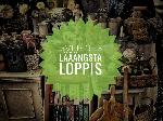 Stånd från Sveriges Lääängsta Loppis mellan Borgsjö och Stöde.