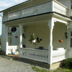 Utsidan av Täljegården bed & breakfast i Erikslund.