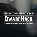 Den 5-7 mars arrangerar DwarfHack ett Sportlovslan i Ljungaverks Folkets Hus.