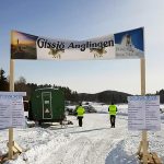 Angeltävling på Gissjön.
