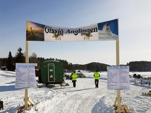 Angeltävling på Gissjön.