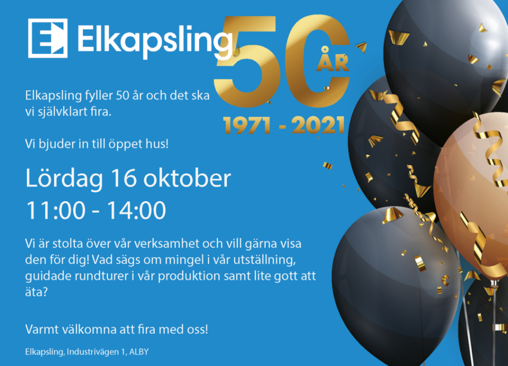 Elkapsling fyller 50 år!